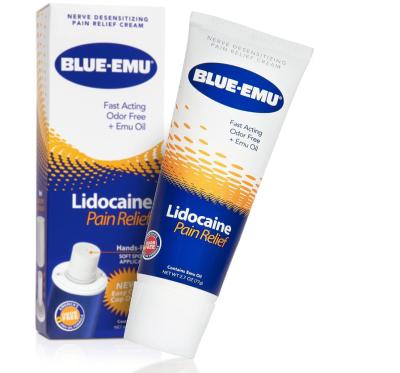 Blue Emu Tattoo Creme anestésico para aliviar a dor para maquiagem permanente