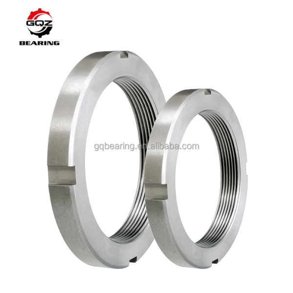 China Brand KM12 Lock Nut 60x80x11mm Steel Locking Nut M60x2 Durable Steel Material