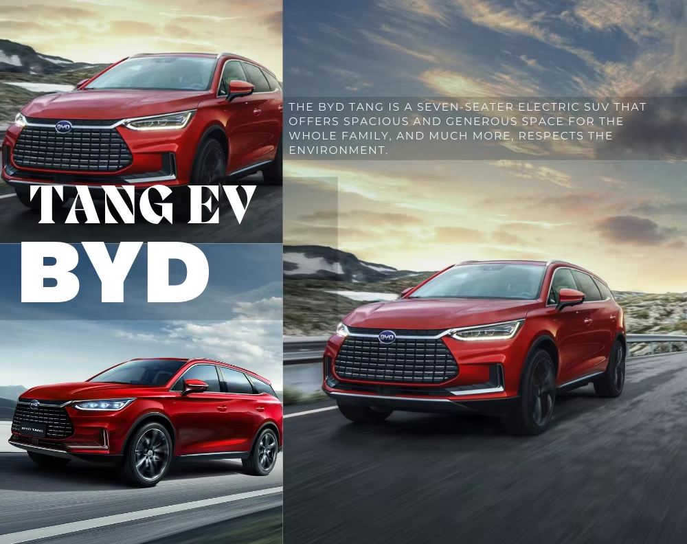 BYD Tang EV Pure Electric 730km Long Range Intelligence Drive SUV