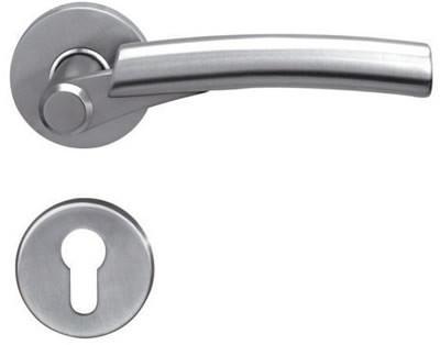 Casting Solid Stainless Steel Door Handles Metal Door Security Door Handle