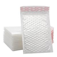 White Plastic Pearlescent Film Bubble Mailing Bag Self-Adhesive Waterproof Custom Size
