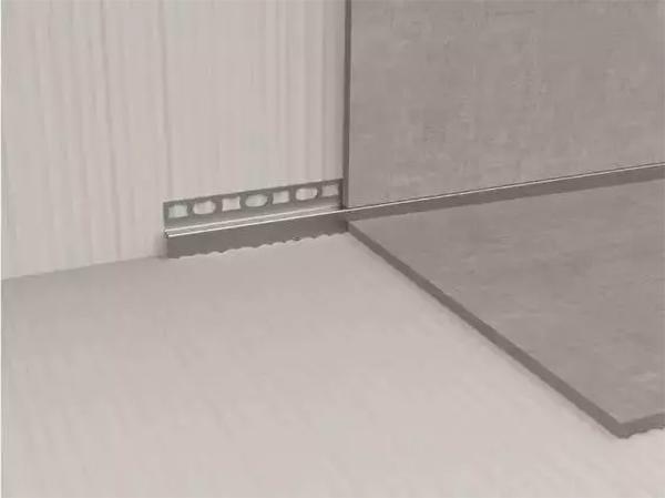 Aluminum Alloy Tile Edge Trim Metal Finishing strips wall tile decoration