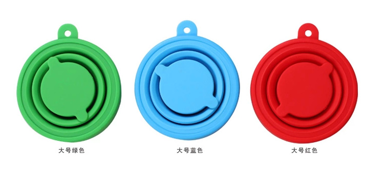 ECO Friendly Silicone Baby Cup Retractable Folding For Disposable Travel Products