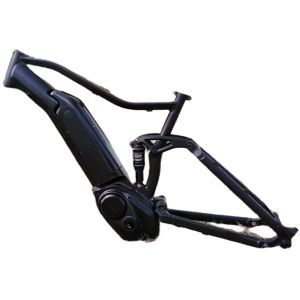 China Stock 27.5er Электрический велосипед с полной подвеской Рама Bafang G330 Алюминиевый тракт Эбик Emtb Горный велосипед