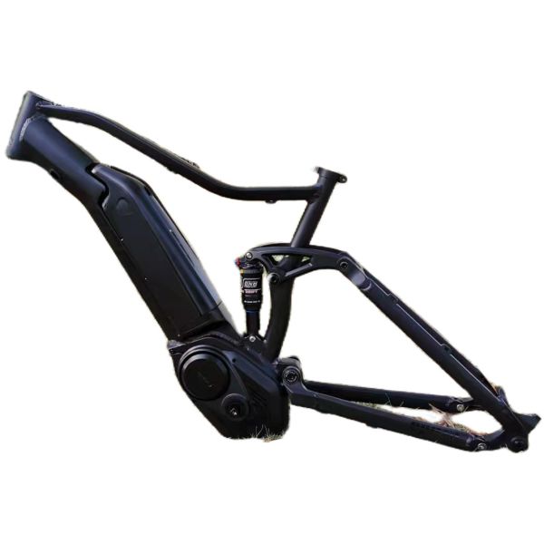Electric Full Suspension Bicycle Frame