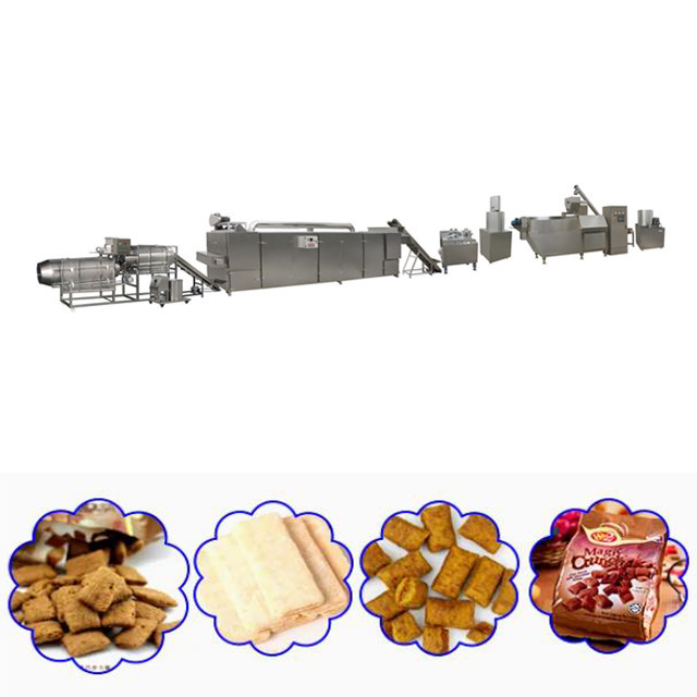 WEG Motor Puff Snack Corn Puff Making Machine Stainless Steel