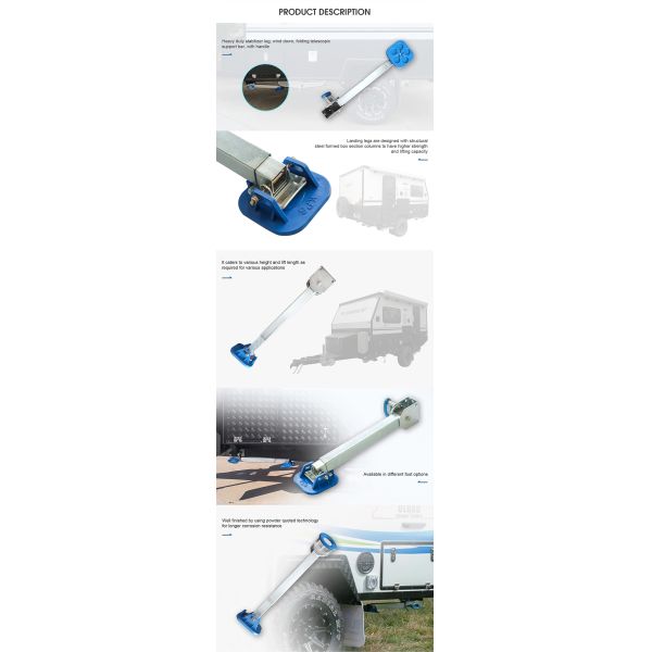 Части запасной части трейлера HM-5101004 RV 3000 трейлера фунтов ног стабилизатора