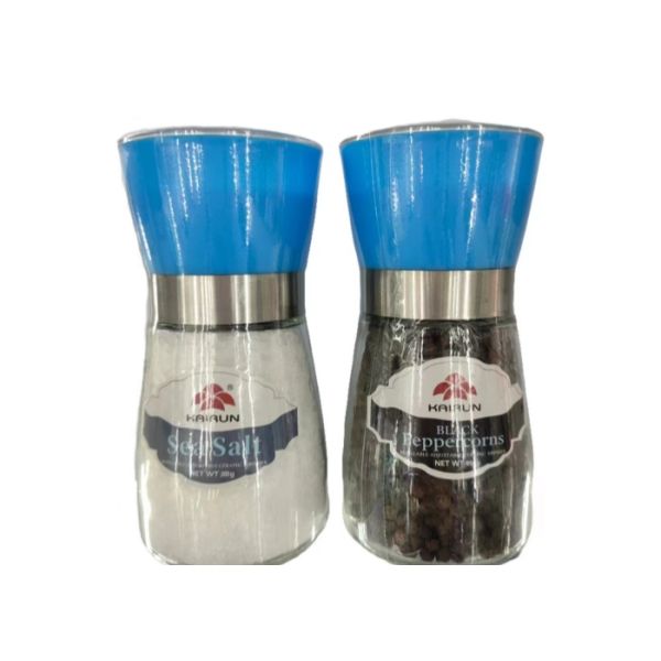 Adjustable Glass Grinder Salt And Pepper Refillable Grinders CUstomized grinder