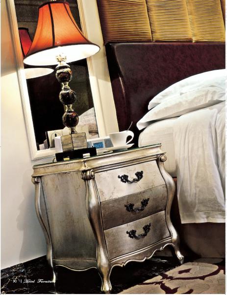 Luxury Hotel Bedroom Room Furniture,Nightstand,Side Table,SR-026