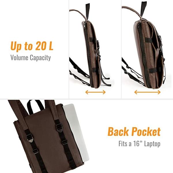 Zero Tolerance Knife Storage Bag Crossbody Backpack Custom Chefs 37x30