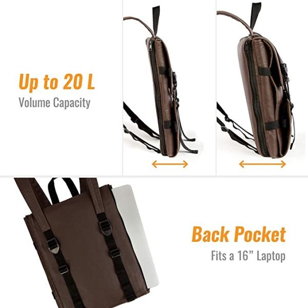 Zero Tolerance Knife Storage Bag Crossbody Backpack Custom Chefs 37x30