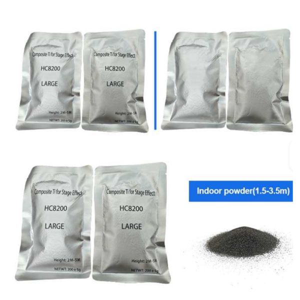 MAYAFX 200g/bag High-Purity Non-Toxic Titanium Powder for Stage Effects and Cold Spark Machines