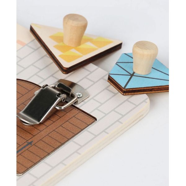 Montessori Lock Opening Busy Board Fine Movement Hand Eye Coordination for Children