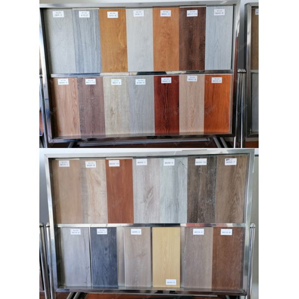 4 мм 5 мм 6 мм клик блокировка жесткая древесина зерна Окончание виниловой доски для внутренних напольных покрытий SPC