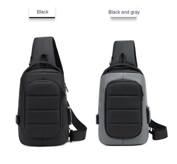 900D Laminating Oxford Anti Theft Chest Bag
