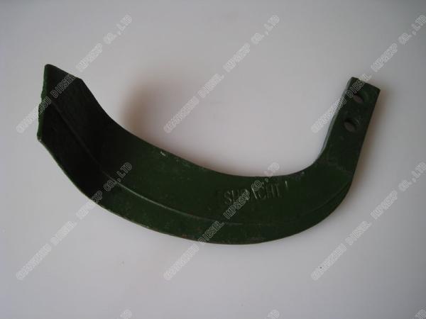 Agricultural Rotary Tiller Blades 65Mn Steel Colorful Packing For Df Tractors 0.5Kg / 0.55Kg
