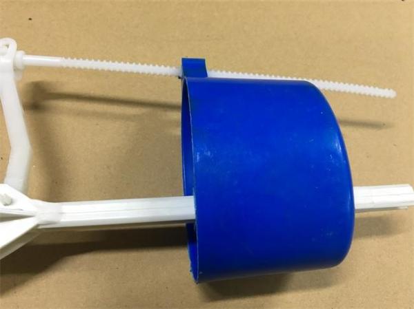 High Flow Blue Toilet Inlet Valve , Toilet Tank Fill Valve Non Pollution