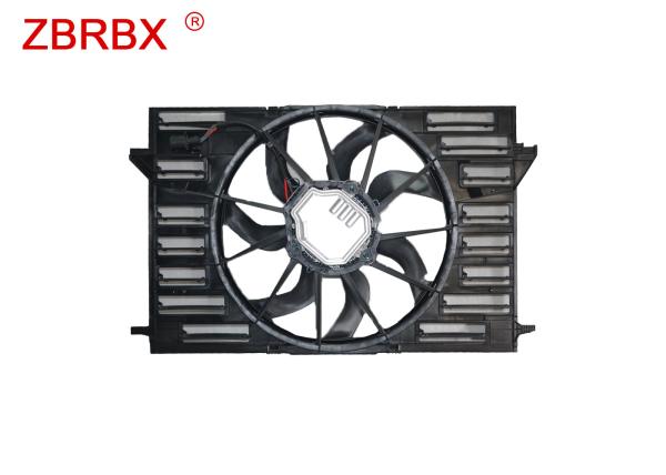 Brushless DC Motor Audi Cooling Fan , 8W0959455 Radiator Cooling Fan Assembly