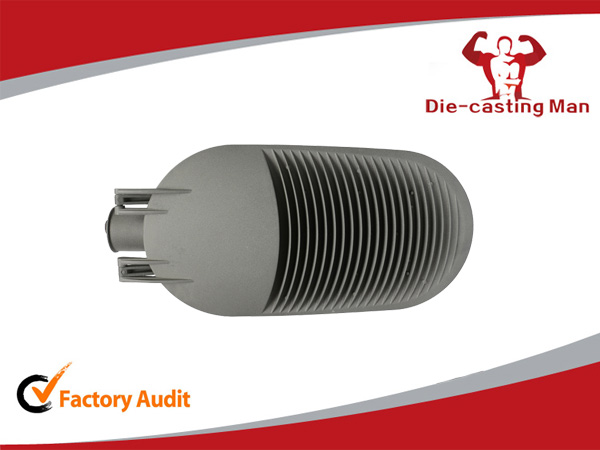 Алюминиевое приспособление уличного освещения снабжения жилищем уличного света СИД заливки формы 100В