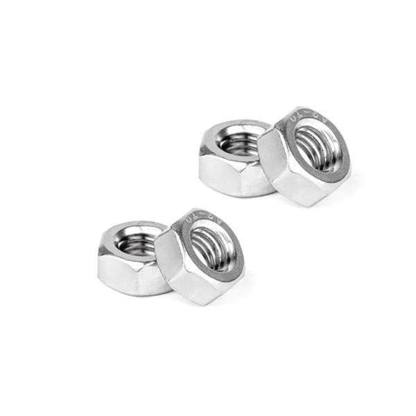 Ss304 Hex Head Nut Stainless Steel ANSIB18.2.2 Grade 4.8 Nut for Heavy Duty Applications