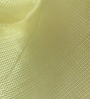 Желтая кевларная огнестойкая ткань антирежущая 1414 Арамидная ткань для автомобиля