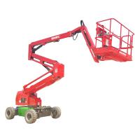 6m-22m Reboque Hidráulico Telescópica Articulada Cherry Picker SNSC Spider Boom Lift Removível