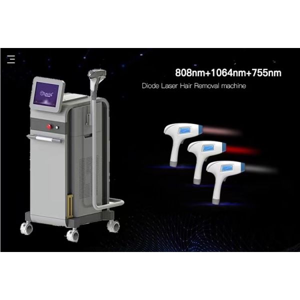 Diode Body Hair Removal 808nm 755nm 1064nm Laser Depilation Machine