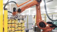 Fornecedor de soluções Estação de trabalho de paletização de robôs industriais KRC4 KUKA