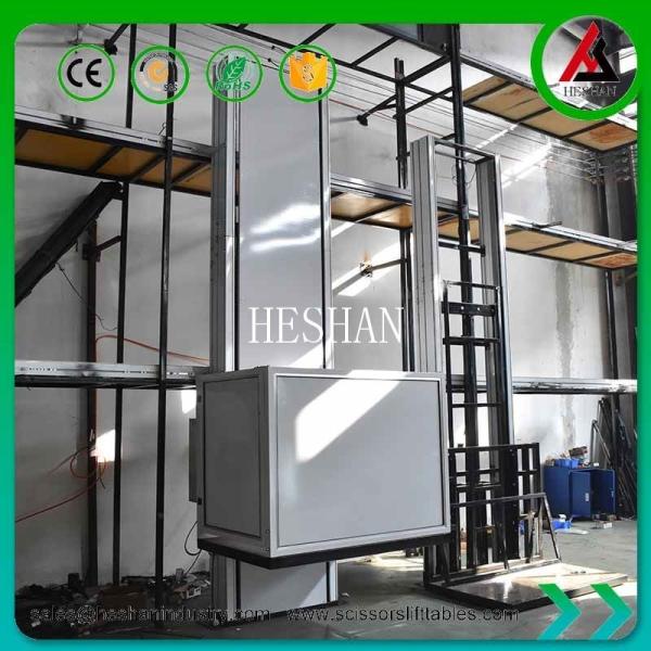 Mini Hydraulic Residential Outdoor Wheelchair Lift Elevator Platform 250kg Load