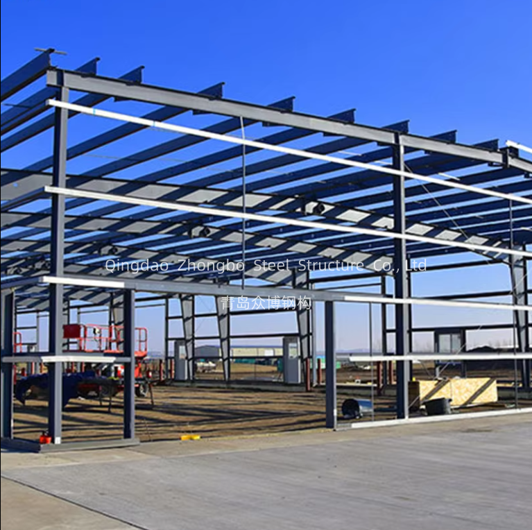 Turnkey Steel Structure Building Construction Hot Rolled Steel Sandwich Panel