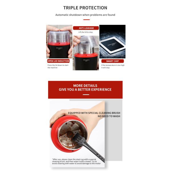 Electric 150W Small Pulverizer Machine 304 Stainless Steel