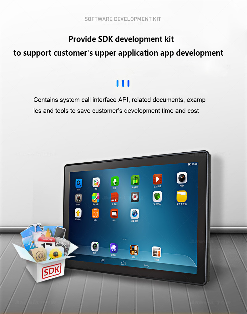 10-15 ПК планшета сенсорного экрана андроида дюйма с отдельной клавиатурой