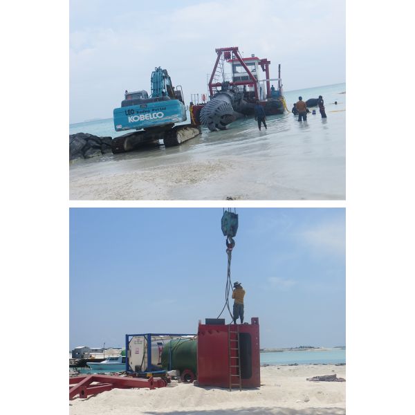 Heavy Duty Cutter Suction Dredger Ship With Up To 500Mm Suction Pipe Diameter