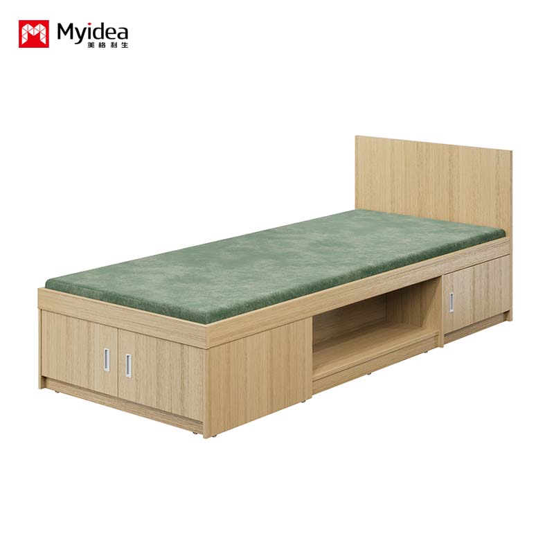 Versatile Single Bed with Under-Bed Storage – Durable & Stylish, Suitable for Apartments, Boutique Hotels, and Guesthouses.