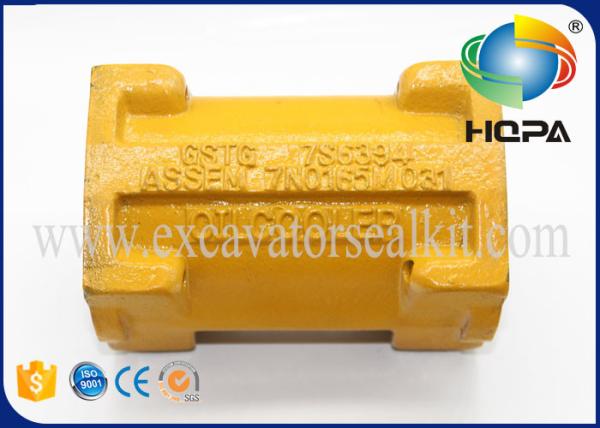 2P6215 7N0165 7S6395 7N165 0R3499 Excavator Engine Parts Oil Cooler Cover Assy  For Catepillar E3306