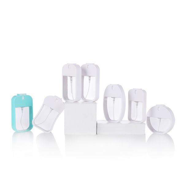 White Fine Hand Sanitizer Credit Card Sprayer 30ML Nontoxic K1104