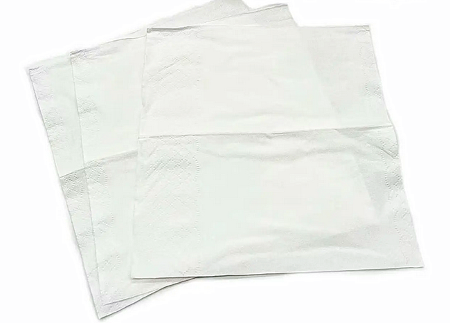 Профессиональный производитель Белая бумажная ткань для лица, 2 слоя, 100% первичная бумага