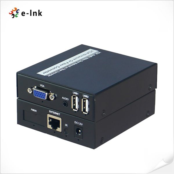 CAT5/6 UTPのエクステンダー上のUSB VGA KVM