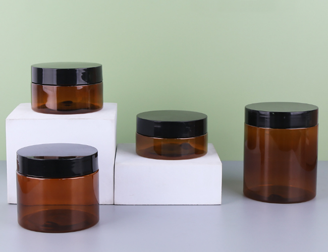 50g 100g 150g 250g Empty White Body Scrub Packaging Jars Bulk Customization