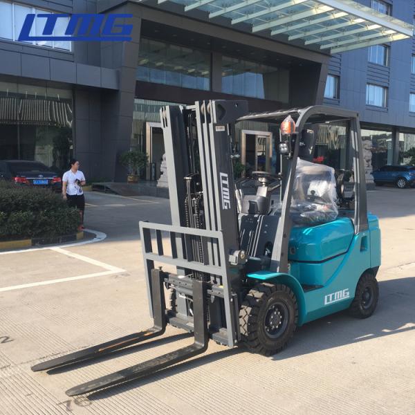 Nissan Engine 1.5 Ton LPG Forklift Truck Material Handling Equipment For Factories