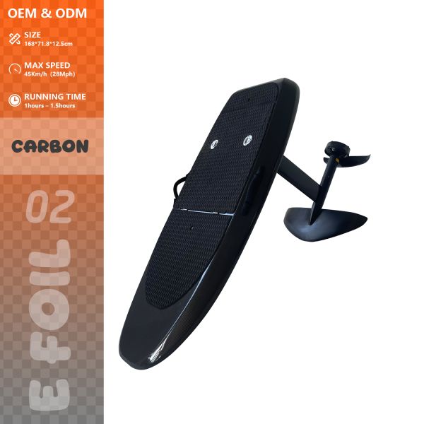 20km - 30km  Efoil 58AH Battery Carbon Power Unit  Electric Foil Surfboard IP67