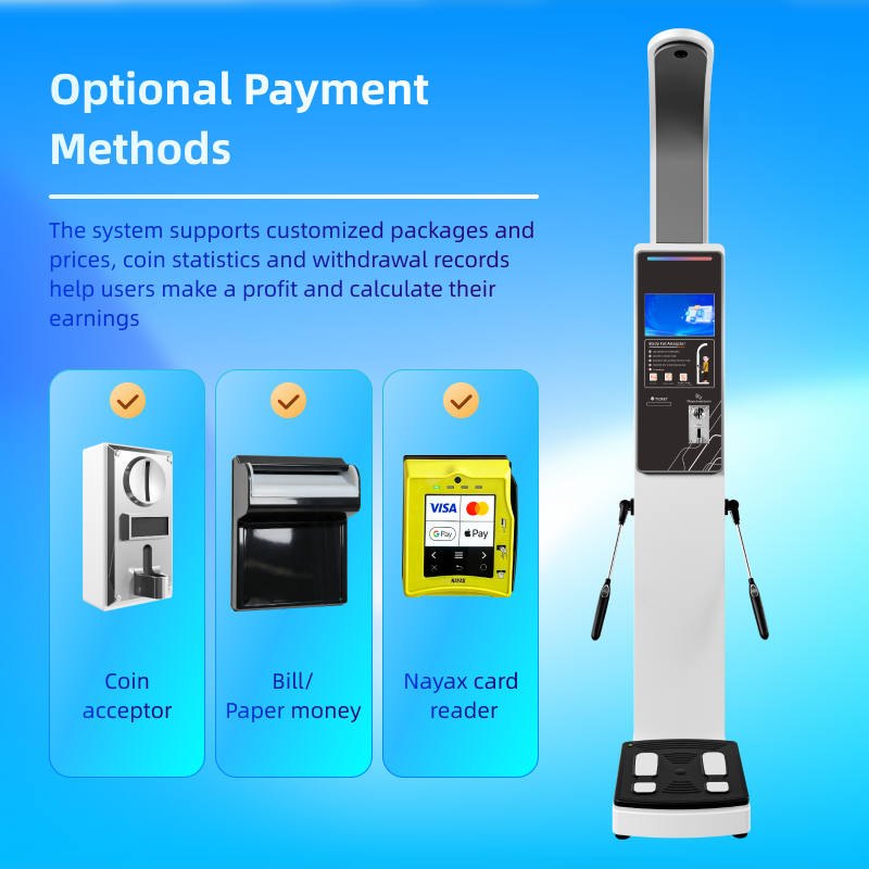 Newest Body Fat Analyzer Composite And Muscle Analyzer With Bioimpedance Machine With Printer