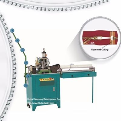 0.40KW Auto Metal Zipper Open End Cutting Machine 1900pcs/60cm/H