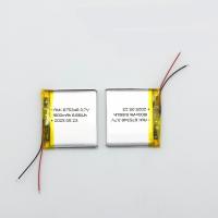 675348 3,7V 1800mAh 6,66Wh Batterie Lipo Batterie polymère au lithium 4,2V avec UN38,3 IEC62133