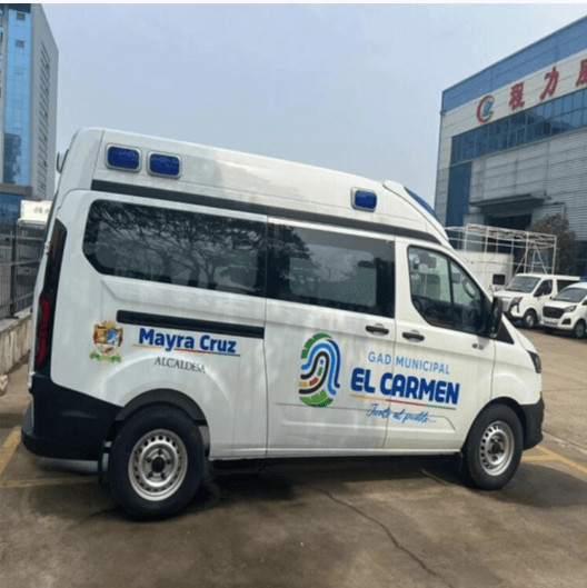 103KW 4*2 Transshipment Ambulance 6 Speed Automatic For Emergency Response Vehicles