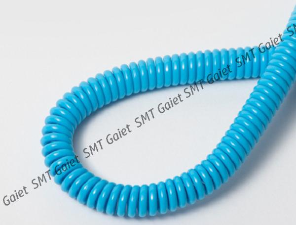 Cor azul da correia de pulso 18 do Esd do material da textura do PVC