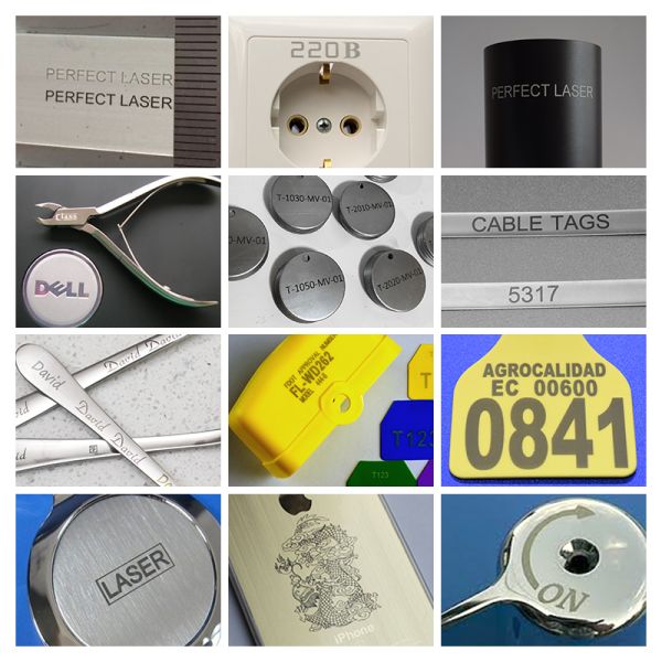 20W 30W 50W Small Desktop Fiber Laser Engraving Machine for Metal Marking