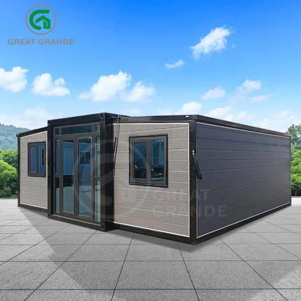 20ft Expandable House Manufacturer Earthquake Resistant Wind Resistant Sound Insulation