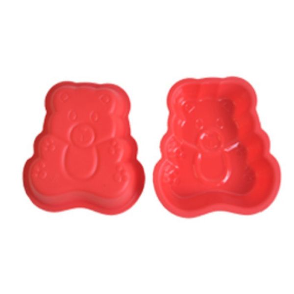 Silicone manufacturer Silicone baking tools mini panda shaped silicone cake mold SB-011