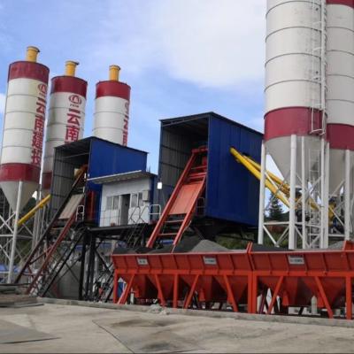 Instalação de bateria de betão de 75 m3/h